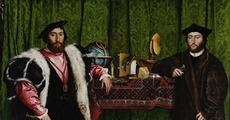 Hans Holbein The Younger The Ambassadors 1533