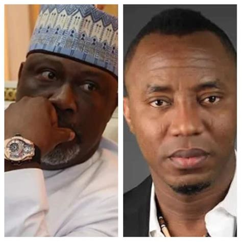 Naira Redesign Sowore Mocks Dino Melaye For Donating Cash At Event