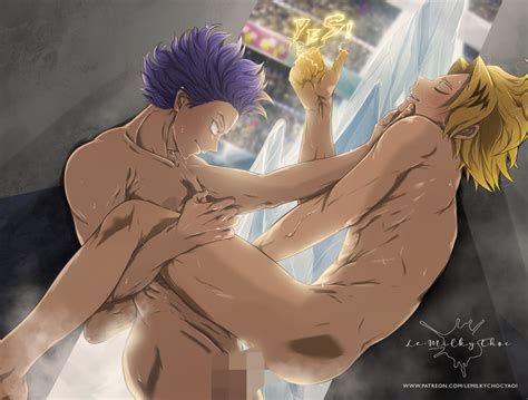 Rule 34 Ass Censored Censored Anus Censored Nipples Censored Penis Denki Kaminari Gay Hitoshi