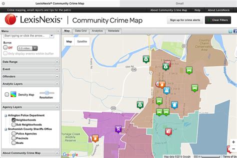 Arlington Police Unveil New Crime Map To The Public Arlington Times