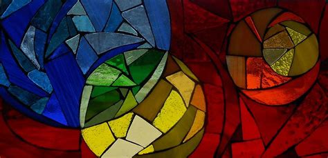 Mosaic Stained Glass Play Glass Art By Catherine Van Der Woerd
