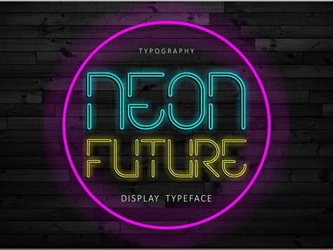 Neon Future Font 1001 Free Fonts