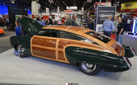 1951 Studebaker Woody Fastback Rear And Side View A One Off Concept