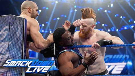 The New Day Vs The Bar Gauntlet Match Part 3 Smackdown Live March