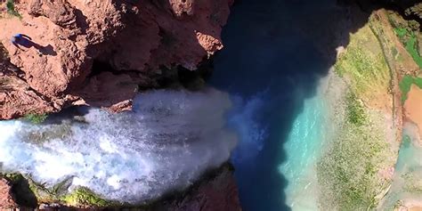 Watch Cliff Jumping At Havasupai In Breathtaking Video