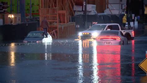 San Diego Drivers Rescued From Street Floods During Storm