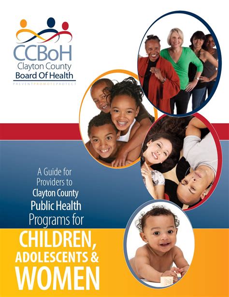 Public Health Programs For Children Adolescents And Women By Clayton