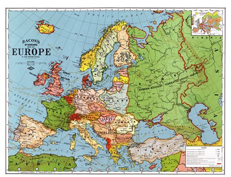 Europe Map Hd Wallpaper