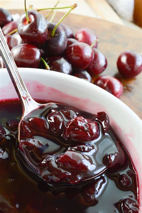 Cherry Syrup Recipe Wonkywonderful