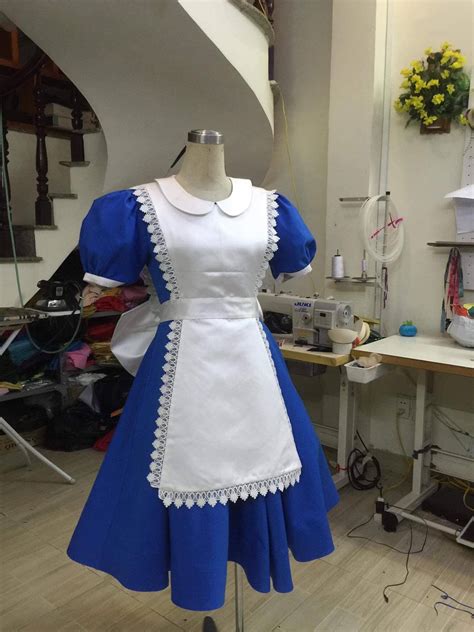 Paracadute Schermo Fessura Costume Alice Nel Paese Delle Meraviglie