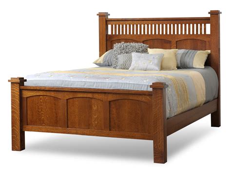 Mission Style Bed Frame Amazon Com Poundex Mission Style Oak Finish Queen Size Bed Headboard