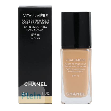 Chanel Vitalumiere Satin Smoothing Fluid Spf15 20 Claircameo Intensity