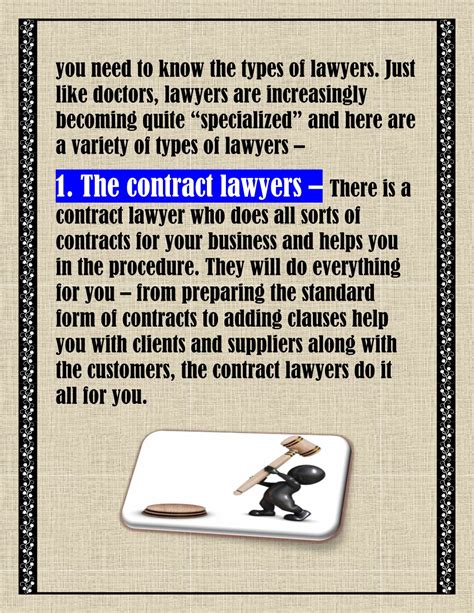 Ppt Types Of Lawyers And How To Choose The Best Law Firm Powerpoint
