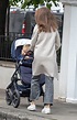 Pippa Middleton takes son Arthur for a stroll in London on his first ...