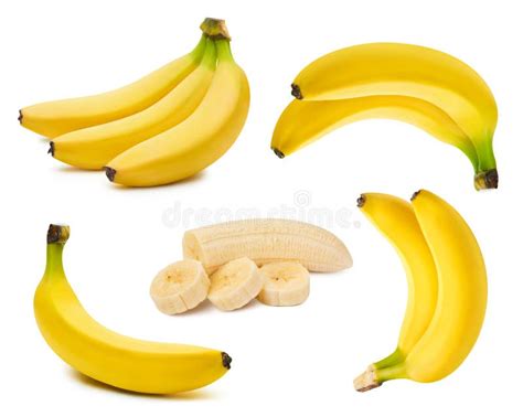 Bunch Of Bananas Isolated Stock Image Image Of Banana 138148787