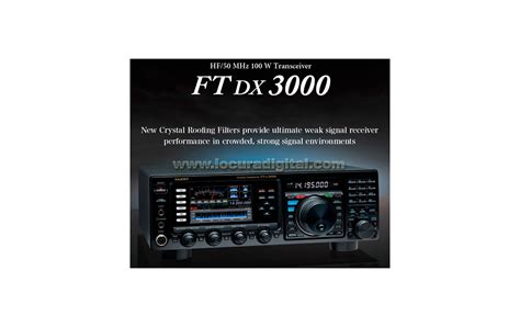 Yaesu Ft Dx 3000 Hf50 Mhz