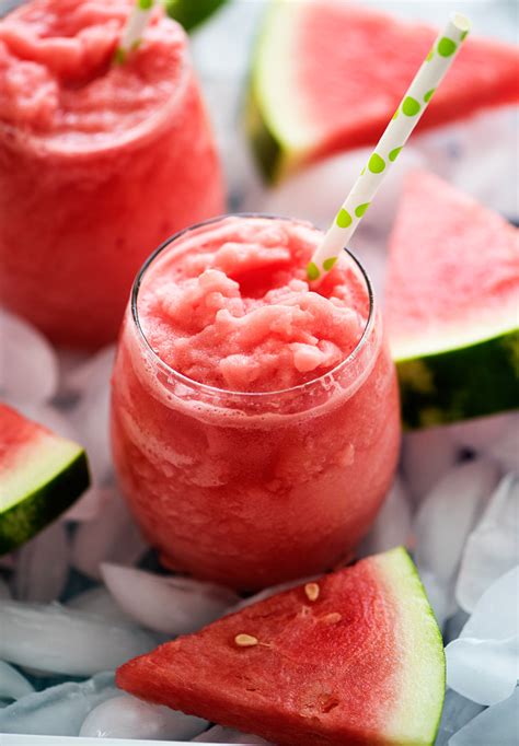 Quench Your Thirst With These 2 Ingredient Watermelon Lemonade Slushies