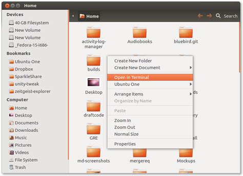 Ubuntu How To Add “open In Terminal” To The Right Click Mouse Menu