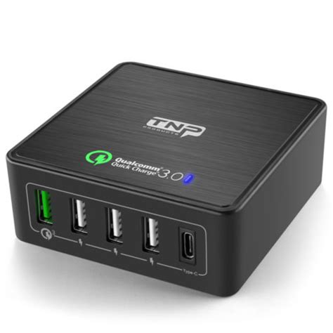 Quick Charge 30 Usb Wall Charger Multi Port 5 Port 40w Fast Charging