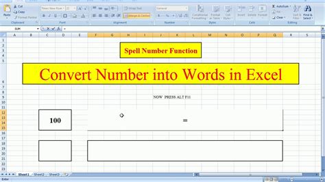 How To Convert Numbers To Words In Excel Formula Spell Number In