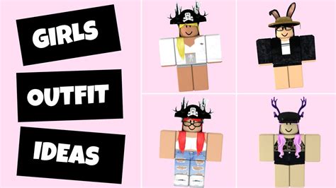 Great ideas make great gifts. 6 Roblox Outfit Ideas (Girls Edition) - YouTube