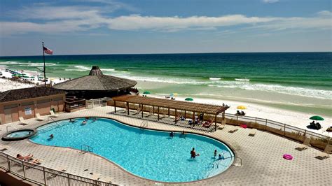 Pool Overlooking The Beach And Gulf At Jetty East Condos