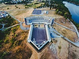 Fort Henry - An aerial view of Fort Henry in Kingston, Ontario, Canada ...