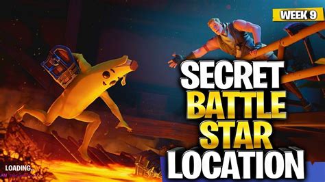 Week 9 Secret Battle Star Location Guide Fortnite Find The Secret