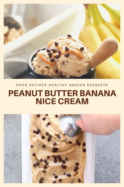 Peanut Butter Banana Nice Cream