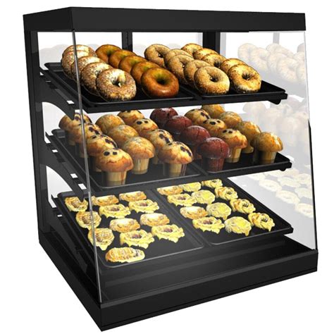 Structural Concepts Cgs2830 Impulse Black 28 Countertop Bakery Display