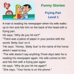 Funny Stories-Frying Pan | Funny stories, Learn english, Learning ...