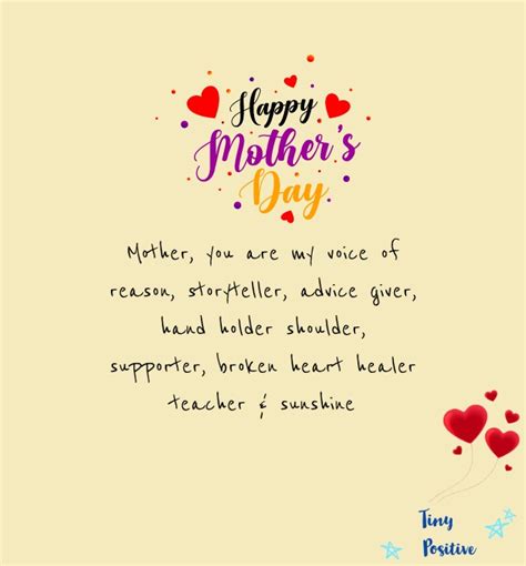 Happy Mother S Day Quotes For Your Mom Tiny Positive