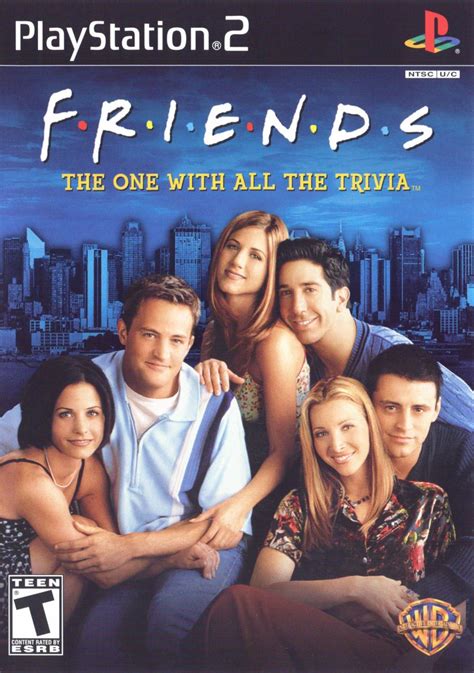 Friends The One With All The Trivia 2005 Playstation 2 Box Cover Art