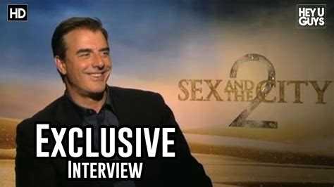 Chris Noth Sex And The City 2 Exclusive Interview Youtube