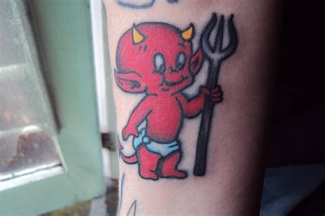 Little Devil Tattoo Meaning Scribb Love Tattoo Design
