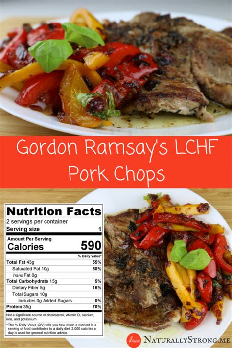 She rubs and these pork chops are cut doubly thick so it's easy to give them a good char on the grill while. Gordon Ramsay's Muscle Building Pork Chops - Naturally Strong
