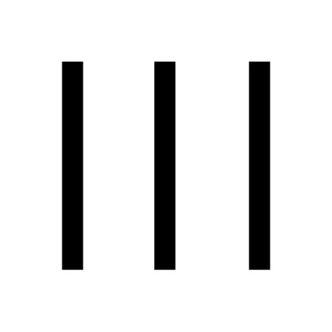Three Vertical Lines Logo Logodix