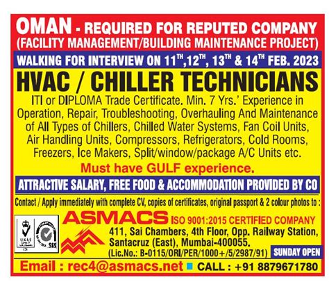 Huge Vacancy In Assignment Abroad Times Pdf Today Feb
