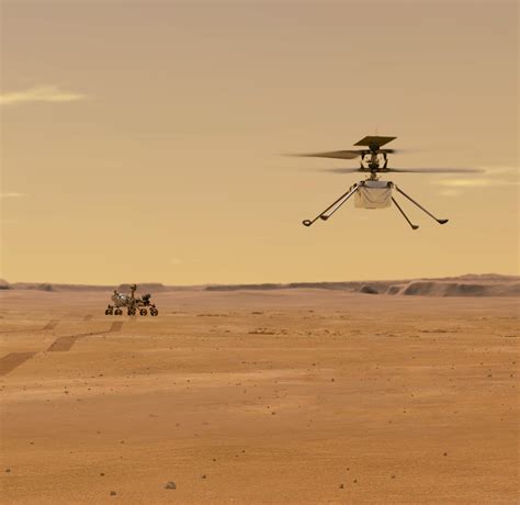Perseverance Mars Helicopter Ingenuity Nasas Mars Helicopter