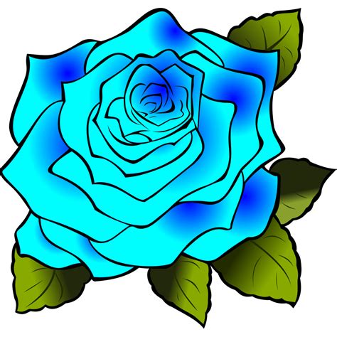 Blue Rose Png Free Download Png Arts