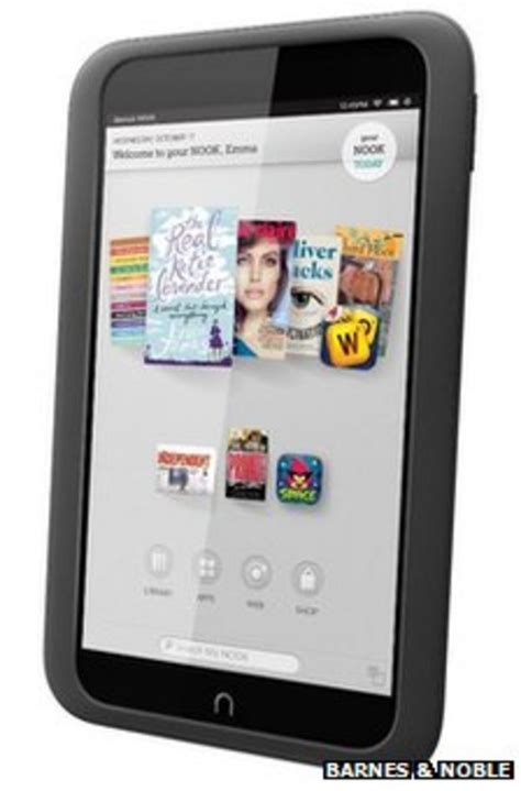 Nook Tablets Join Barnes And Nobles Uk Line Up Bbc News