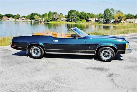 1973 Mercury Cougar Xr7 Convertible The Mustang Alternative Gold Eagle