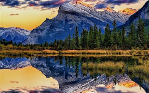 游戏壁纸下载加拿大自然风景唯美桌面壁纸1680x1050叶子猪网游下载站