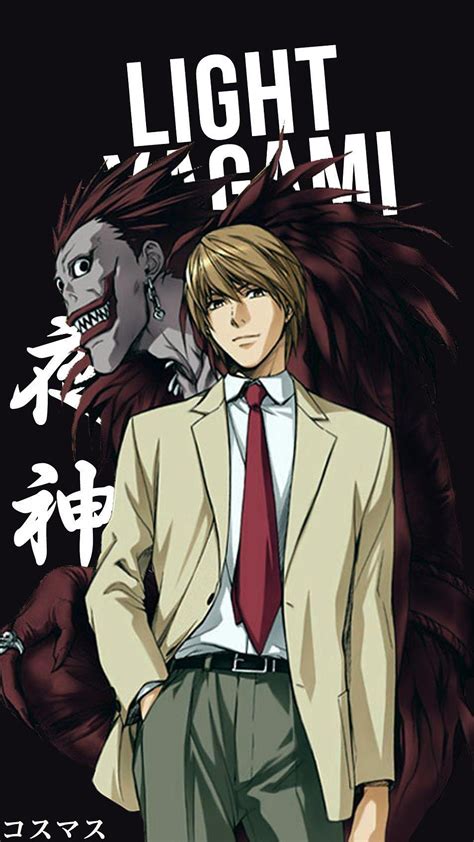 Light Yagami Hd Mobile Wallpapers Wallpaper Cave