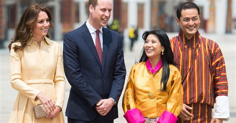 King jigme khesar namgyal wangchuck and queen jetsun pema are the fifth king and queen of bhutan. Will and Kate met Bhutan's equally-hot king and queen