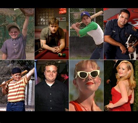 The Sandlot Cast Then And Now Sandlot Cast Sandlot Benny The Sandlot