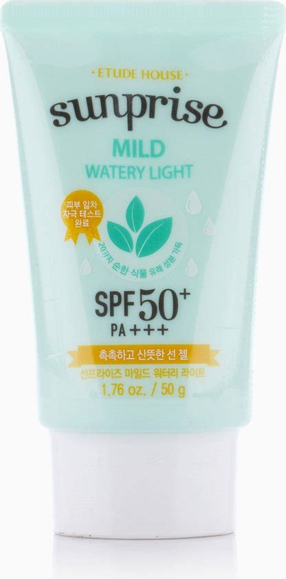 Etude House Sunprise Mild Watery Light Spf50 Pa Hydraterende