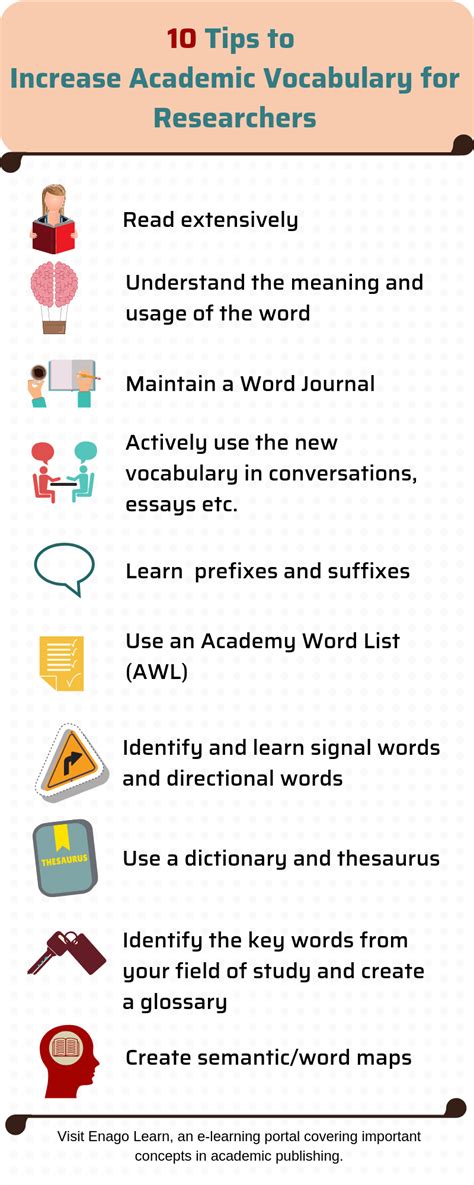 Top 10 Tips To Increase Academic Vocabulary For Researchers Enago Academy