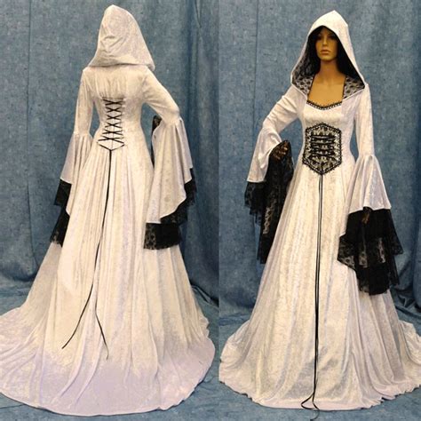 Pagan Wedding Hooded Dress Best Price Viking Clothing