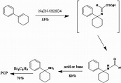 Use of PCA (1-phenylcyclohexylamine) as a precursor